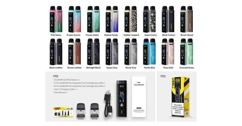 UWELL Caliburn G3 PRO註油主機套裝